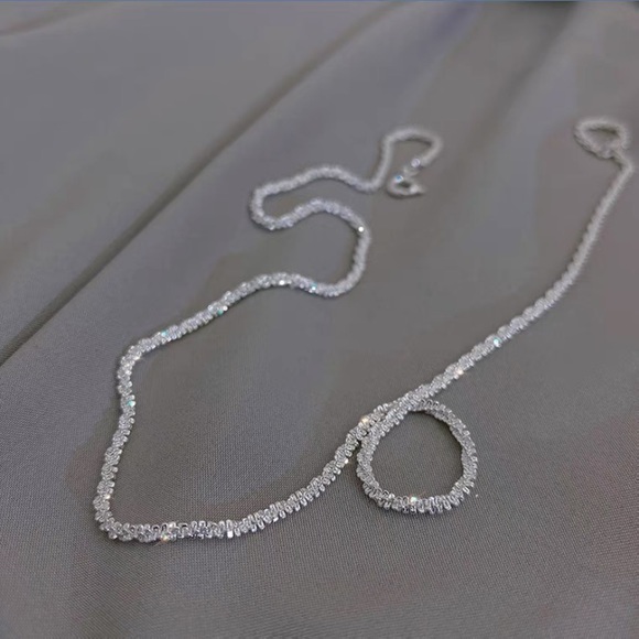 Sparkling Stones Necklace Choker - Picture 11 of 11